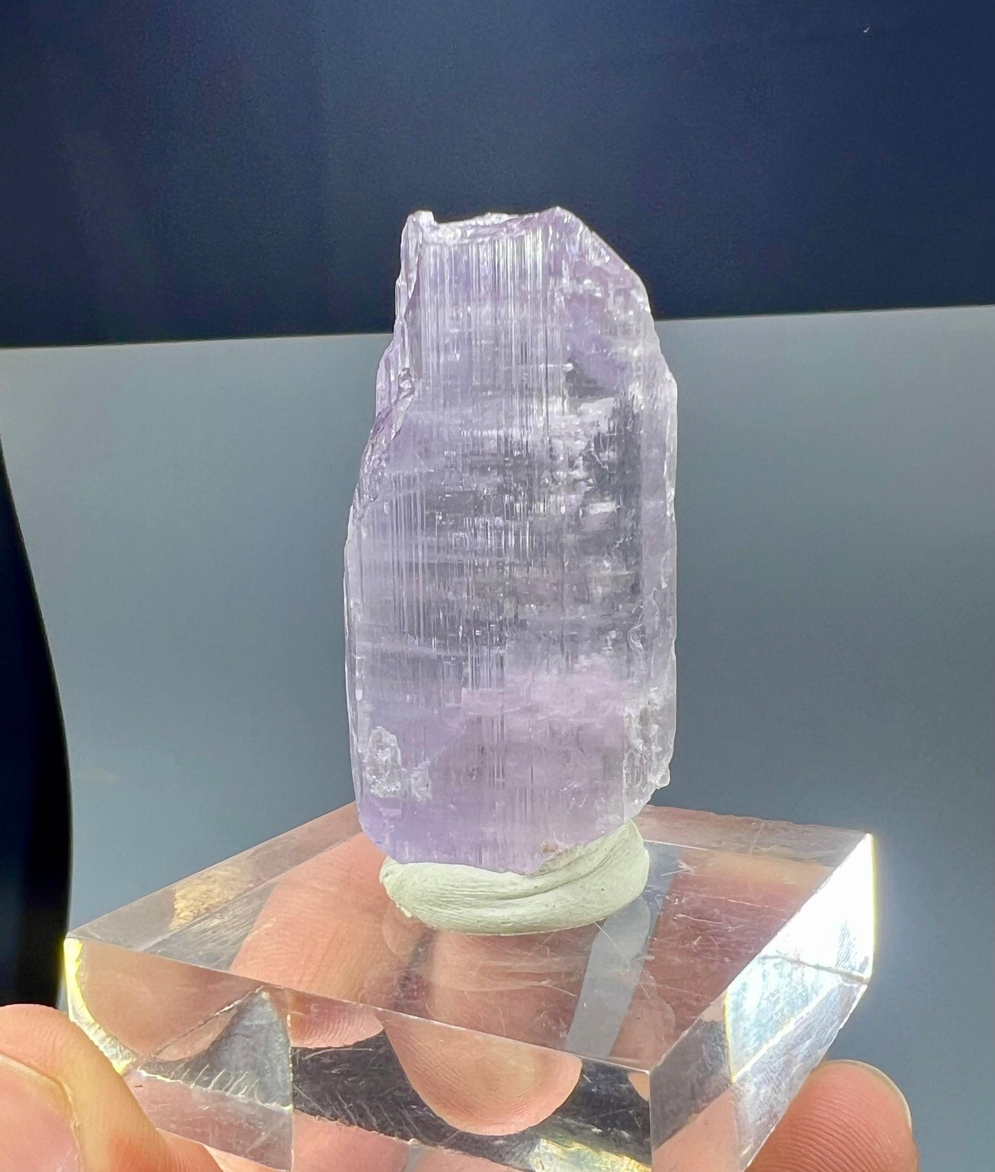 Natural Pink Kunzite Crystal from Afghanistan - 53 gram