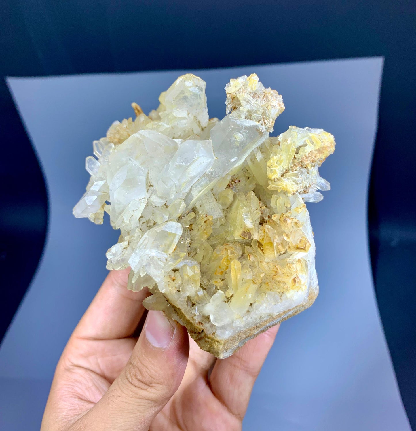 Feden Quartz Bunch on Matrix from Baluchistan Pakistan - 458 gram