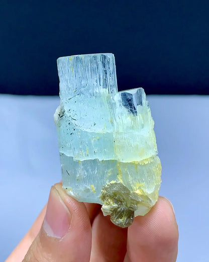 Blue Aquamarine Crystal from Pakistan - 36 gram