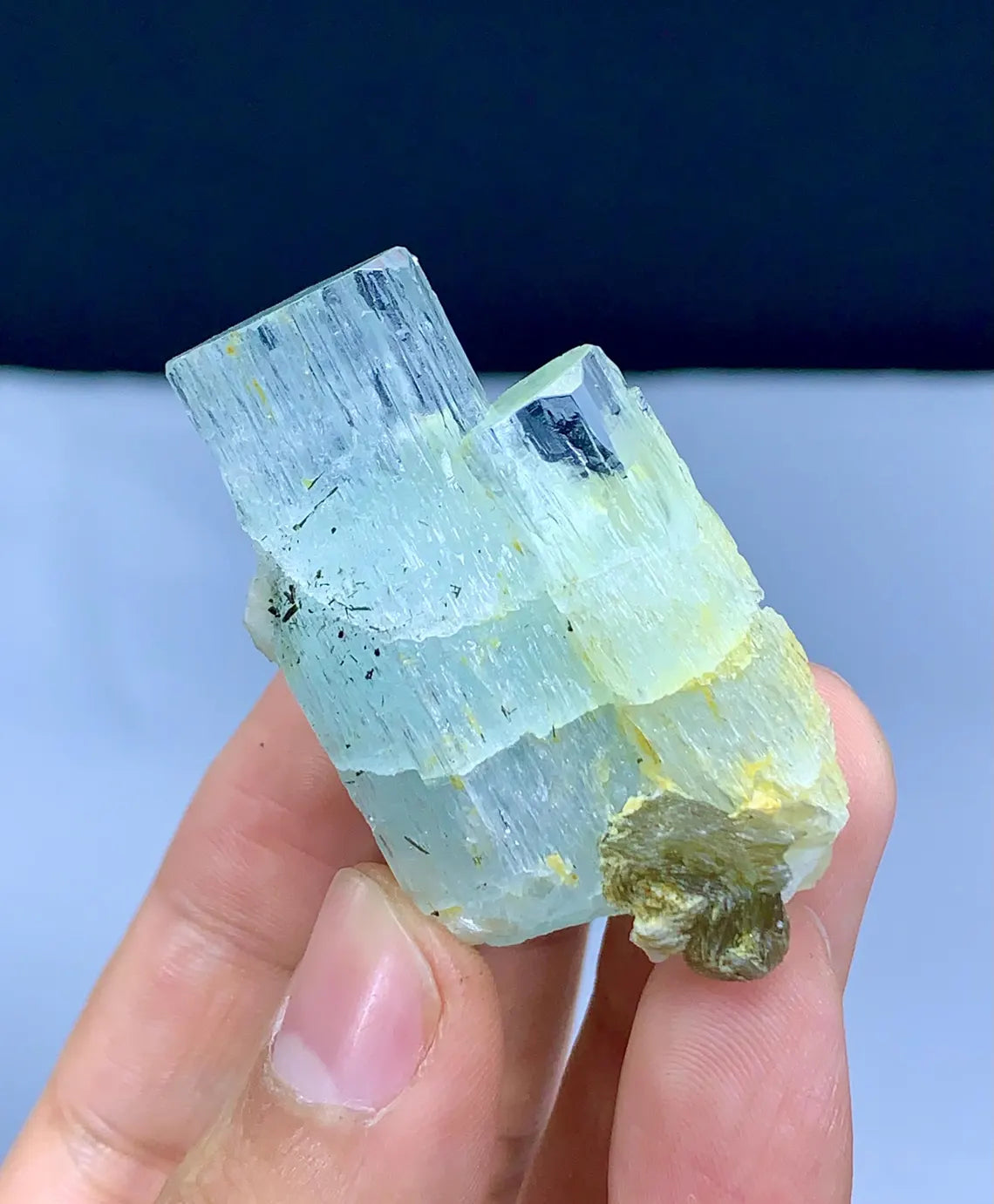Blue Aquamarine Crystal from Pakistan - 36 gram