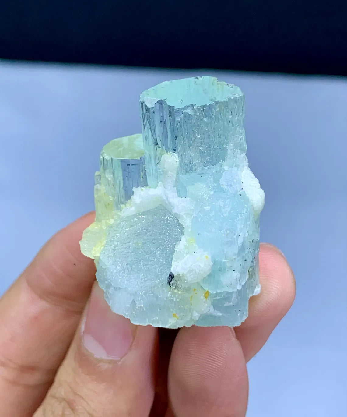 Blue Aquamarine Crystal from Pakistan - 36 gram