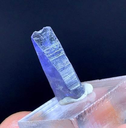 5.75 Carats Natural Rare Blue Tanzanite Crystal From Tanzania