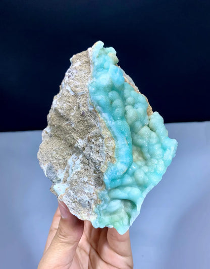 Blue Aragonite Specimen from Afghanistan - 624 gram