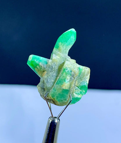 Lush Green Color Emerald on Matrix from Pakistan - 32.20 carats
