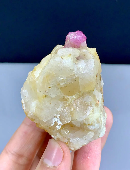 Natural Pink Ruby on Matrix from Afghanistan - 123 gram