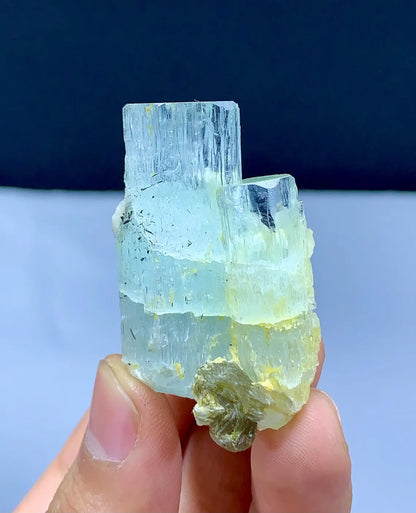 Blue Aquamarine Crystal from Pakistan - 36 gram