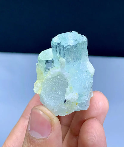 Blue Aquamarine Crystal from Pakistan - 36 gram