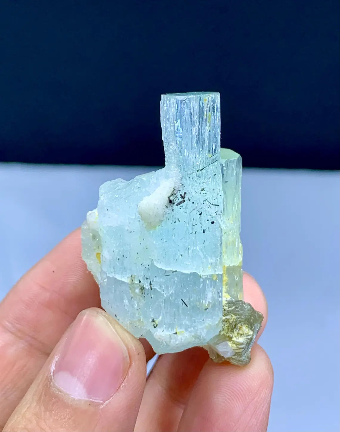 Blue Aquamarine Crystal from Pakistan - 36 gram