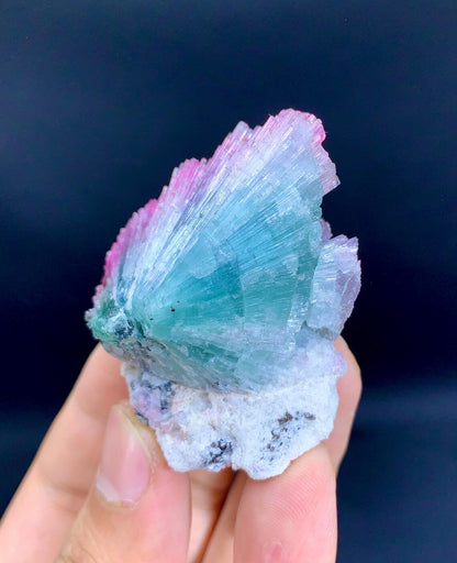 Exquisite Cotton Candy Tourmaline Cluster from Afghanistan - 62 gram