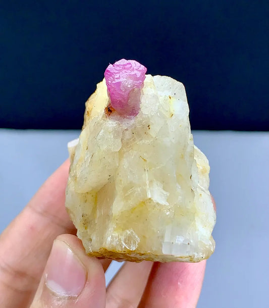 Natural Pink Ruby on Matrix from Afghanistan - 123 gram