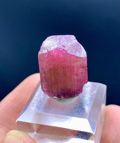 Natural Terminated Rubelite Tourmaline Crystal from Afghanistan - 36.45 carat