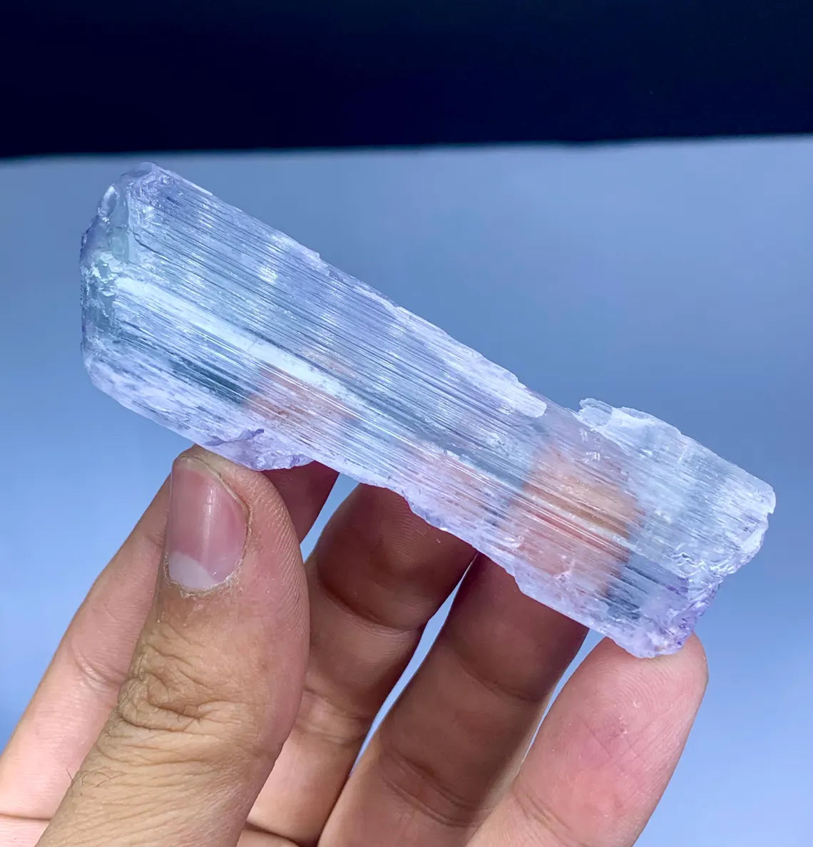Natural Pink Kunzite Crystal from Nuristan Afghanistan - 44 gram