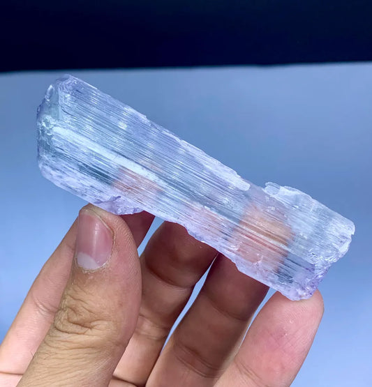Natural Pink Kunzite Crystal from Nuristan Afghanistan - 44 gram
