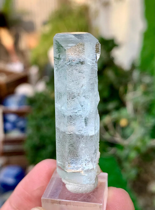 Blue Aquamarine with Mica from Shigar valley Pakistan - 16 grams