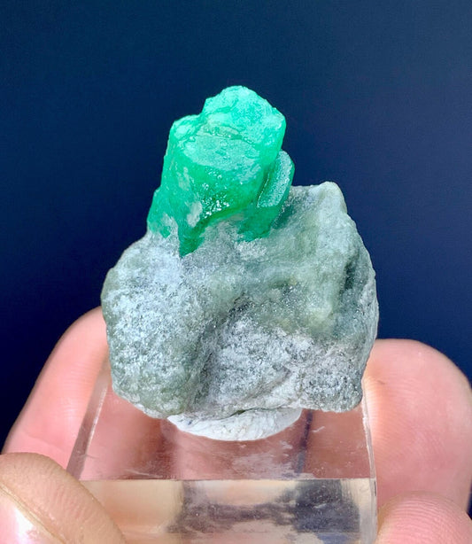 Green Emerald Crystal on Matrix from Swat valley Pakistan - 50 carats