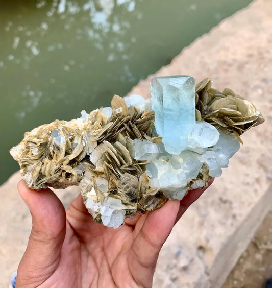 Aquamarine Specimen from Pakistan - 336 gram