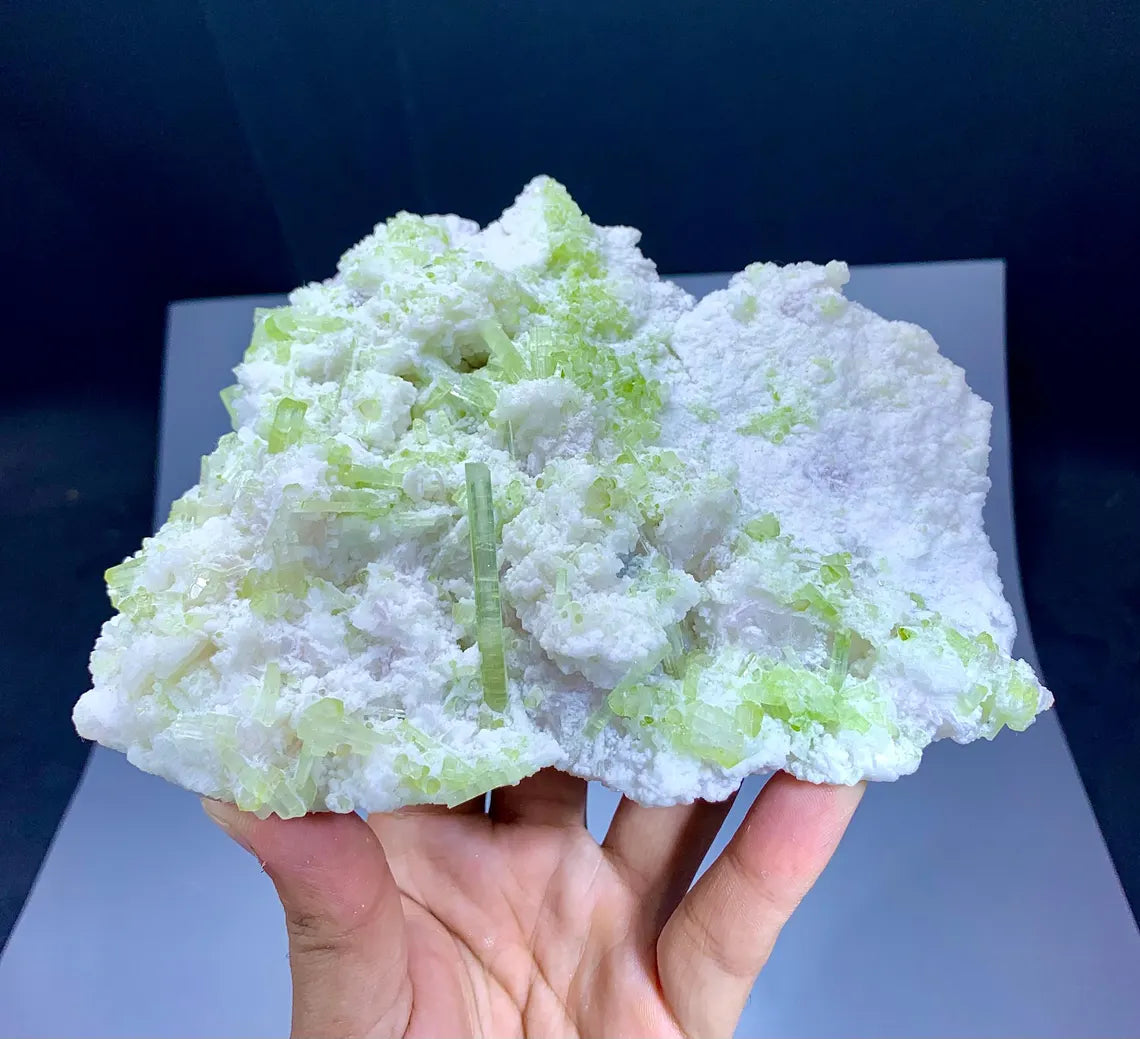 Tourmaline Cluster on Matrix from Chapu Mine, Skardu Pakistan - 718 grams
