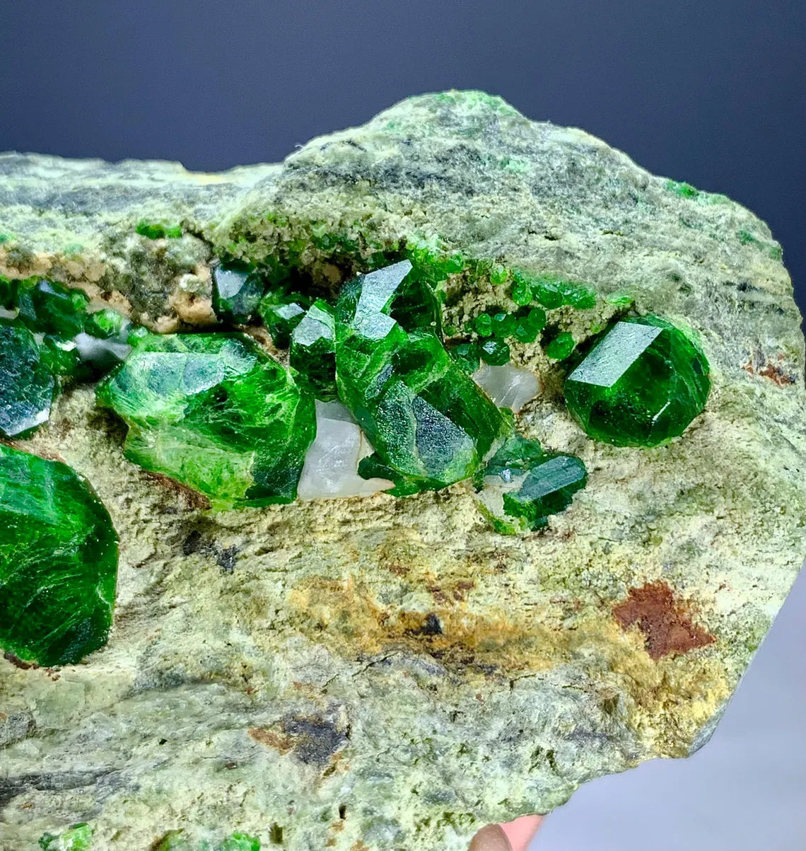Demantoid Garnet Specimen - 197 gram