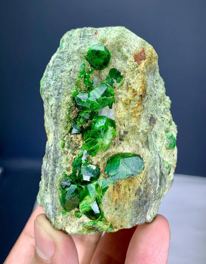 Demantoid Garnet Specimen - 197 gram