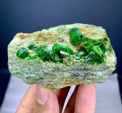 Demantoid Garnet Specimen - 197 gram