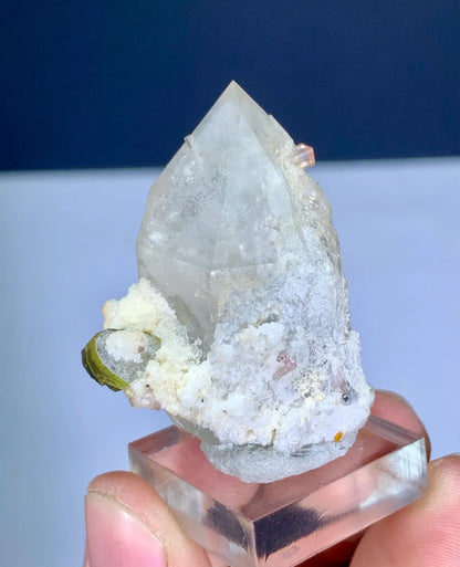 Tourmaline on Quartz from Skardu Pakistan - 28 gram