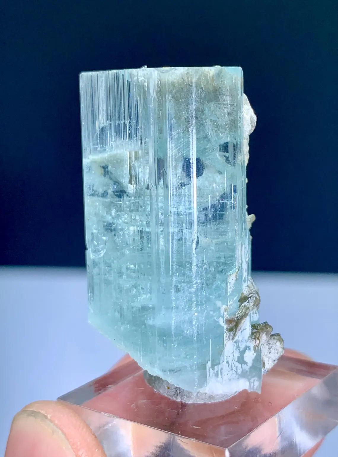 Aquamarine Crystal with Mica from Shigar valley Pakistan - 14 grams