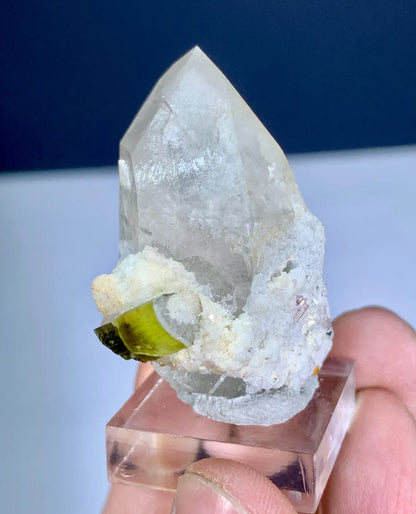 Tourmaline on Quartz from Skardu Pakistan - 28 gram