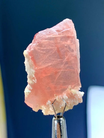 Rare Gemmy Pink Rhodochrosite Crystal from Skardu Pakistan - 25.50 Carats