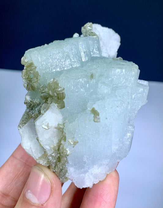Aquamarine with Mica from Nagar valley Pakistan - 239 gram