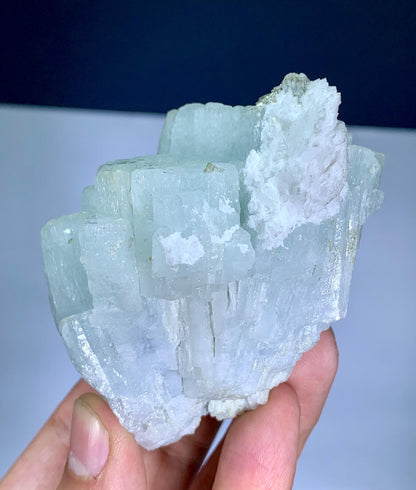 Aquamarine with Mica from Nagar valley Pakistan - 239 gram