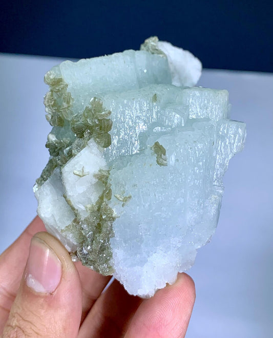 Aquamarine with Mica from Nagar valley Pakistan - 239 gram