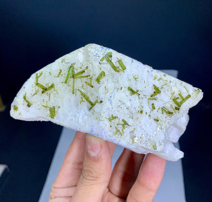 Tourmalines Perched on Feldspar from Pakistan - 433 gram