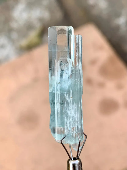 Sky Blue Aquamarine Crystal from Pakistan - 27 carat