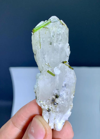 Tourmaline Crystals on Quartz from Afghanistan - 30 gram