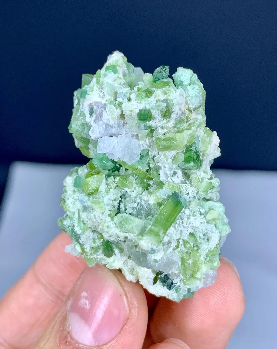 Tourmaline Cluster with Kunzite from Afghanistan - 32 gram