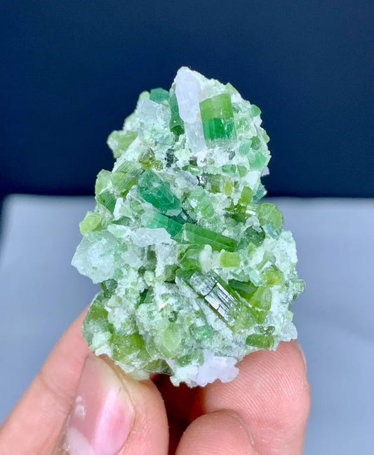 Tourmaline Cluster with Kunzite from Afghanistan - 32 gram