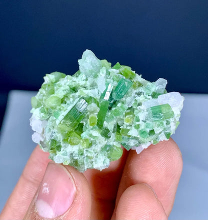 Tourmaline Cluster with Kunzite from Afghanistan - 32 gram
