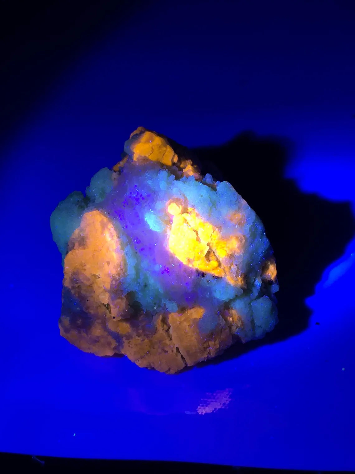 Blue Afghanite Specimen from Afghanistan - 106 gram
