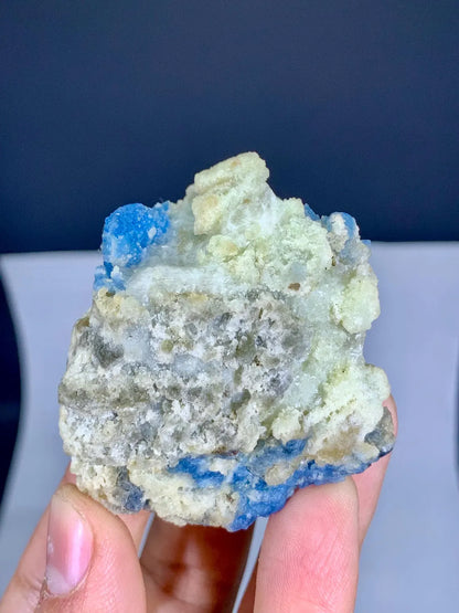 Blue Afghanite Specimen from Afghanistan - 106 gram