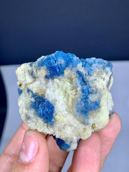 Blue Afghanite Specimen from Afghanistan - 106 gram