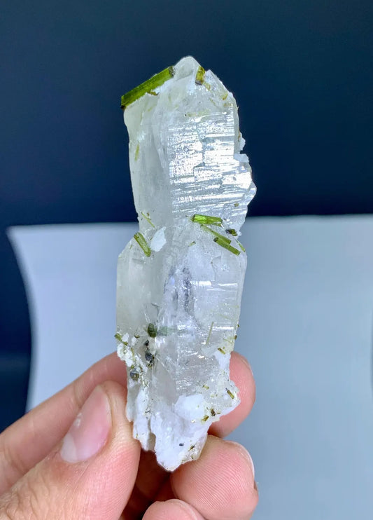 Tourmaline Crystals on Quartz from Afghanistan - 30 gram