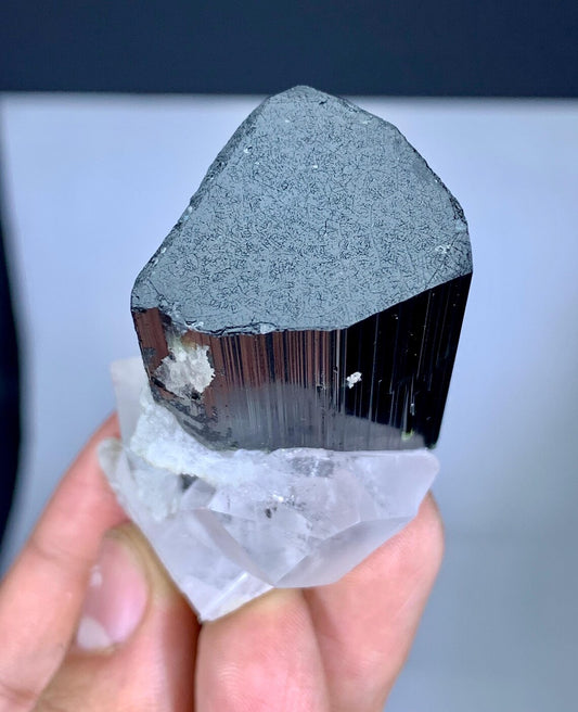 Tourmaline combine Quartz and Tantalite from Skardu Pakistan - 91 gram