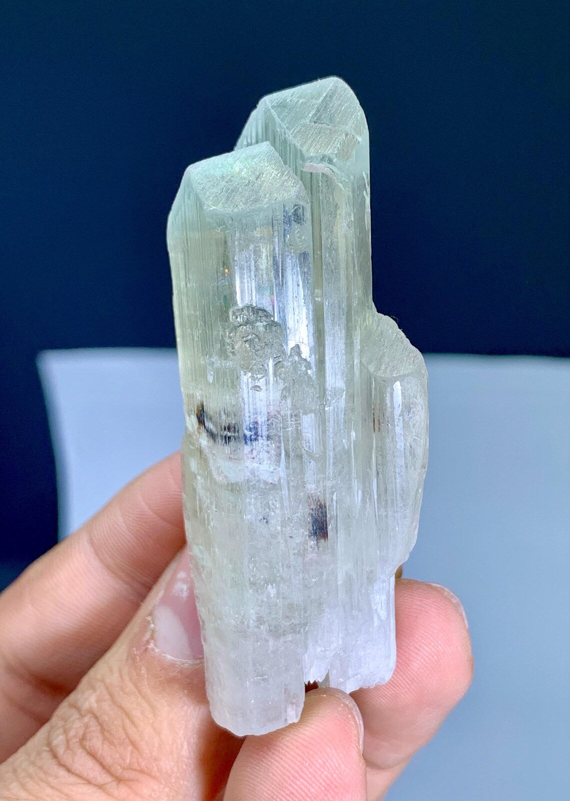 Natural Color Kunzite Crystal from Afghanistan - 62 gram