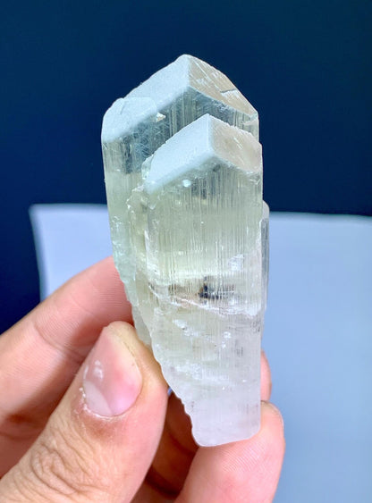 Natural Color Kunzite Crystal from Afghanistan - 62 gram