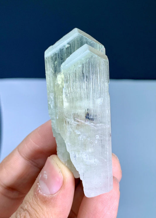 Natural Color Kunzite Crystal from Afghanistan - 62 gram