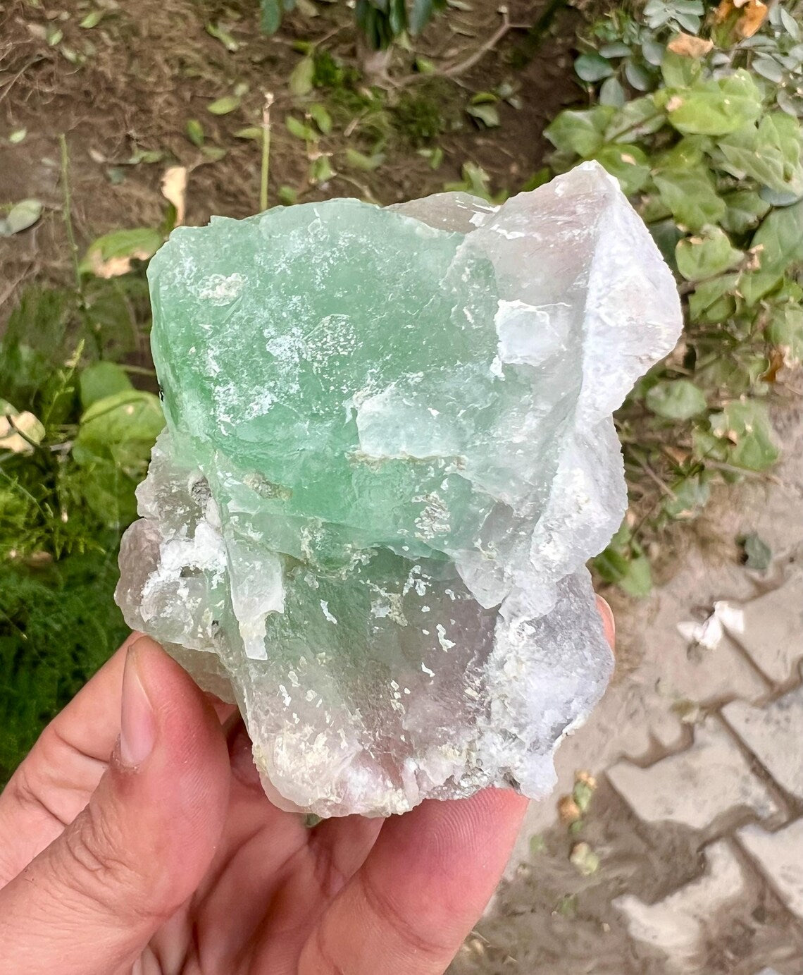 Fluorite Crystal from Pakistan - 353 gram