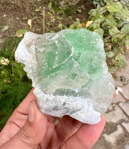 Fluorite Crystal from Pakistan - 353 gram
