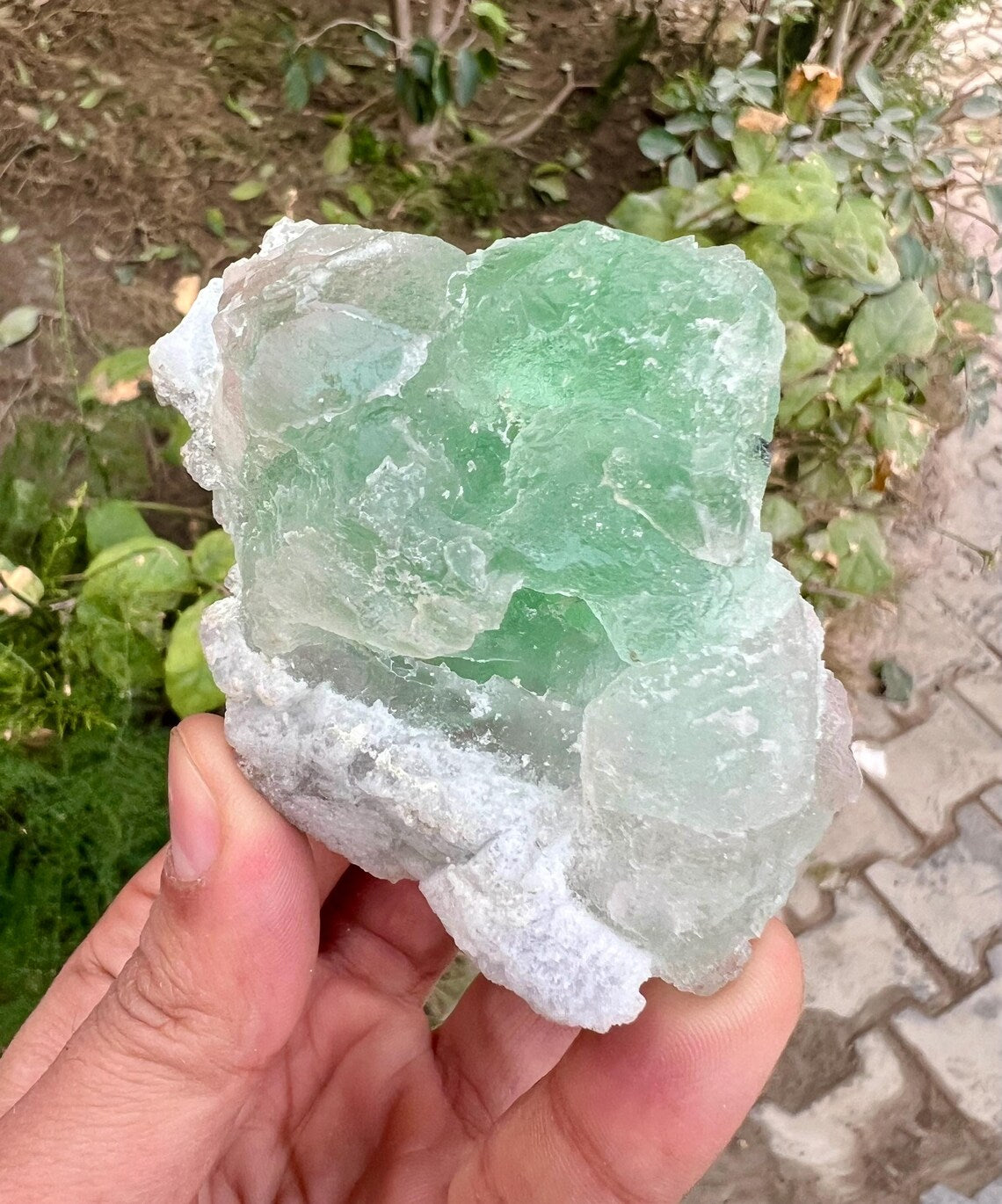 Fluorite Crystal from Pakistan - 353 gram