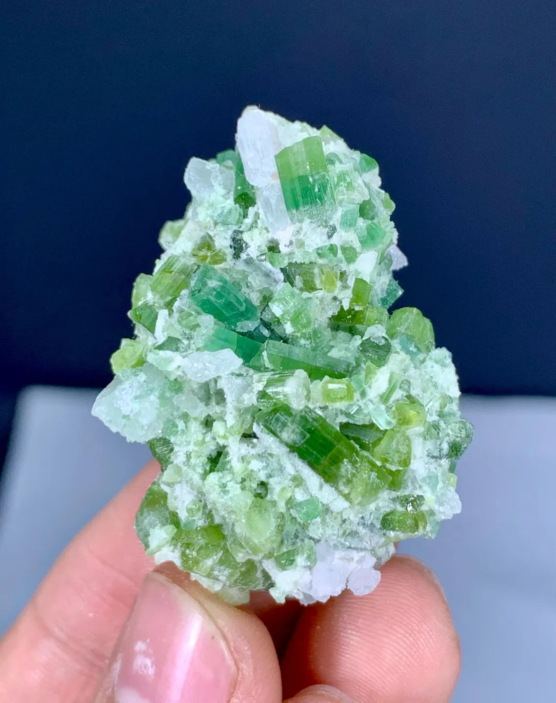 Tourmaline Cluster with Kunzite from Afghanistan - 32 gram