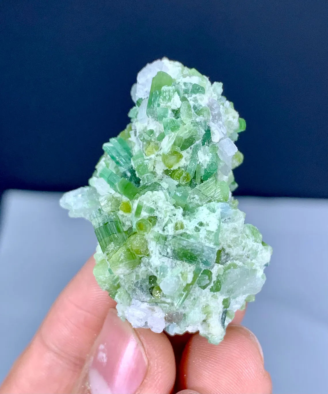 Tourmaline Cluster with Kunzite from Afghanistan - 32 gram